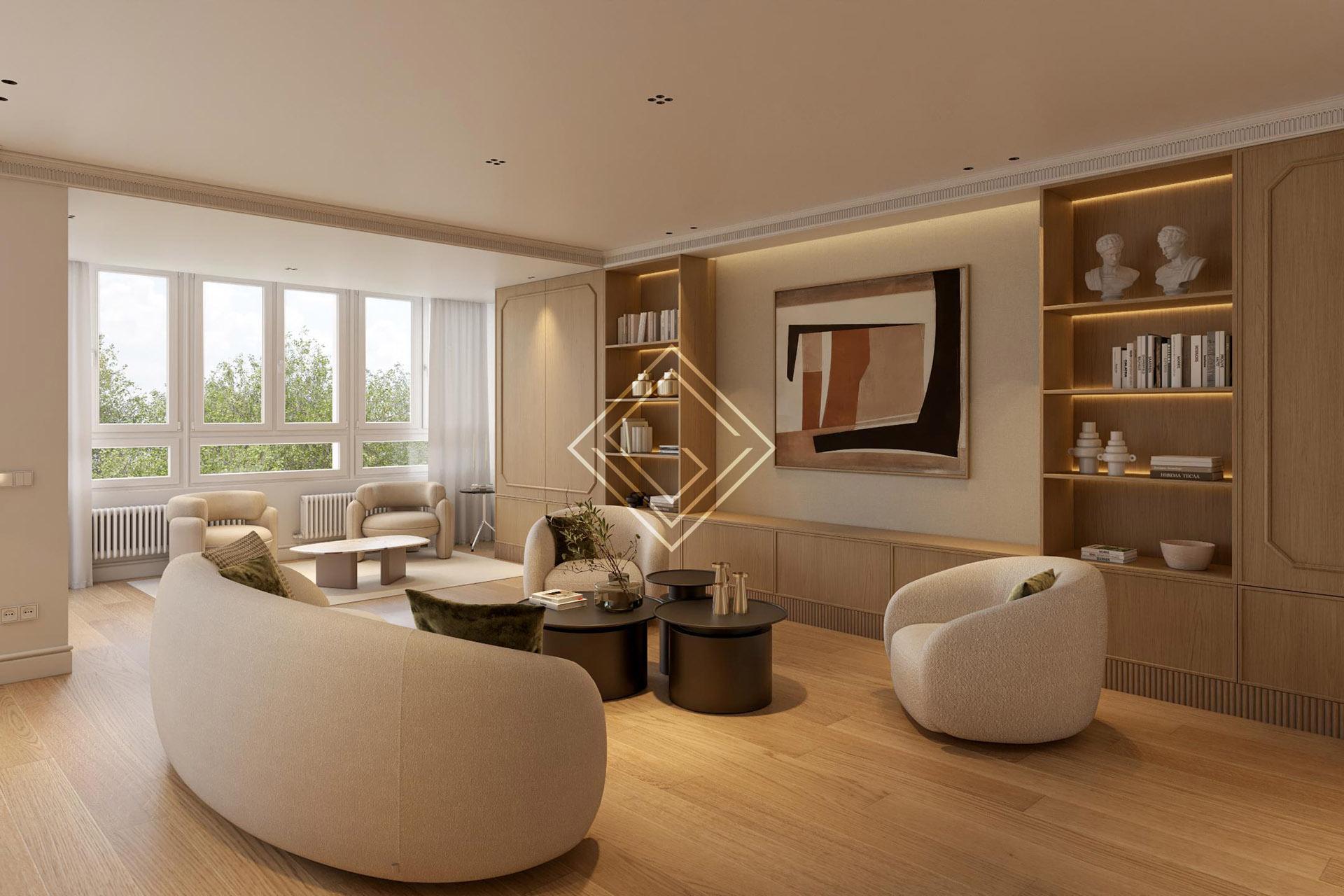 Espectacular piso reformado en El Viso - Imagen